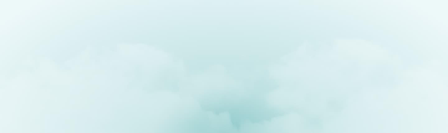 Soft blue cloud background